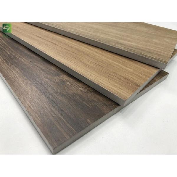 Quality Solid Wood Grain Ceramic Tiles , 200x1000mm Wooden Mat Finish Tiles for sale