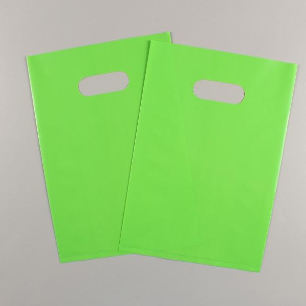 Quality Recycled Promotion Plastic Handle Bags Biodegradable in Various Colors for sale