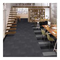 China Polypropylene Carpet Commercial Modular Carpet with PVC backing 50cm x 50cm factory