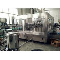 China Bottle Capping Glass Bottle Filling Machine , 6000bph Automatic Bottle Filling Machine factory