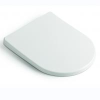 China Ultra Slim U Shape Toilet Seat Cover Soft Close Top Bottom Fix Hinges for Bathrooms factory