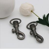 China 2018 Wholesales handbag swivel trigger snap hook 3/4 inch with gunmetal color for sale