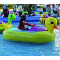China EN71 Children Water Games Motorized Inflatable Bumper Boat With Battery factory