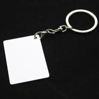 China SGS ISO 9001 Blank Metal Keychains Sublimation Anti Rust factory