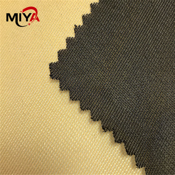 Quality 100% Polyester Elastic Woven Fusing Interlining Waterproof adhesive Fabric for sale