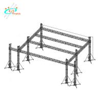 China Aluminum Outdoor Concert Stage Small Concert Sound Lighting DJ System Stage for sale