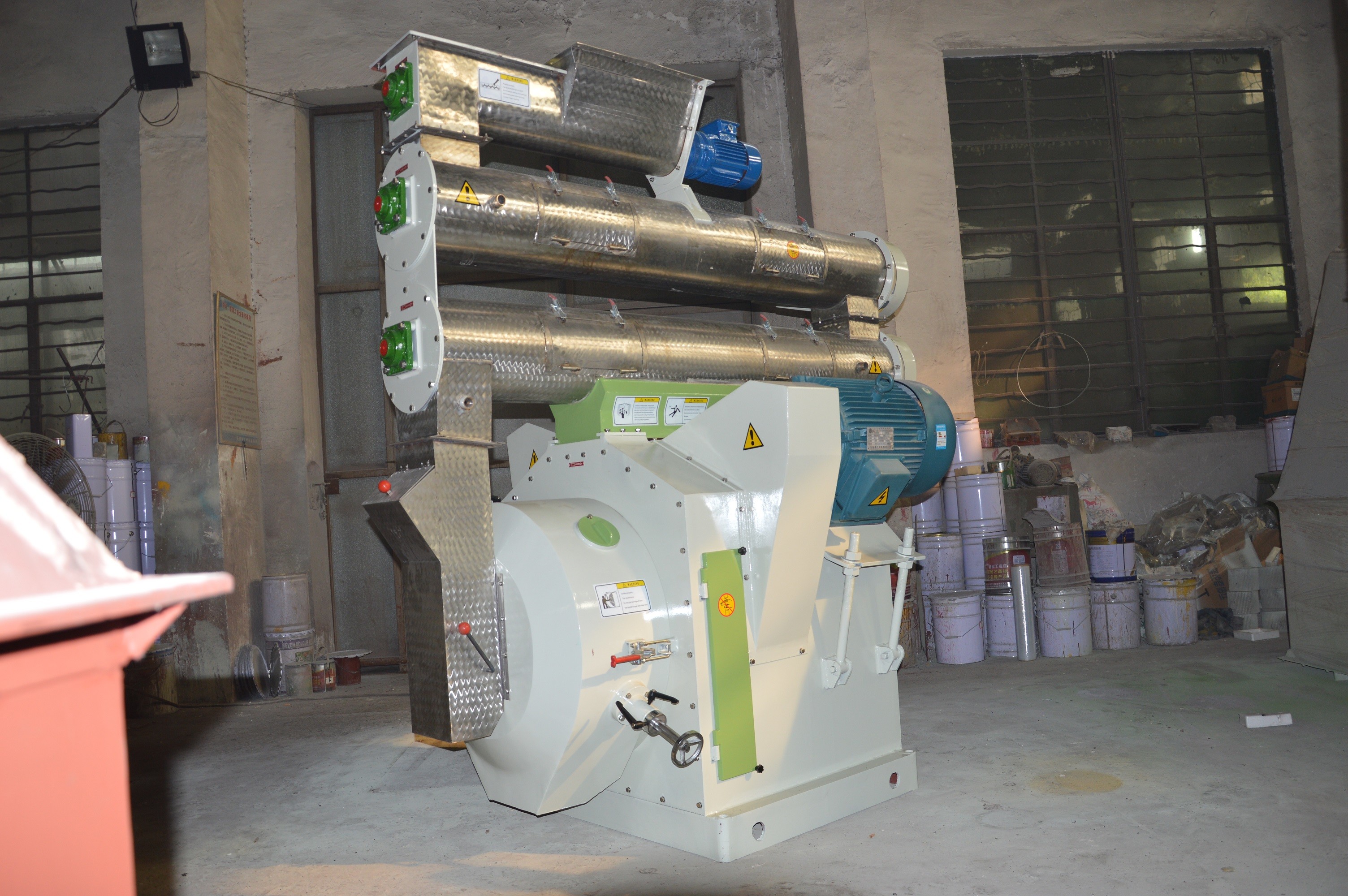 China 2 To 20 Th Belt Driven Ring Die Pellet Mill Fish Animal Feed Pellet Machine Turkey factory