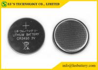 China CR2450 3v 550mah Lithium Button Cell Lithium Cell OEM / ODM Available factory