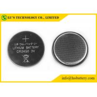 Quality CR2450 3v 550mah Lithium Button Cell Lithium Cell OEM / ODM Available for sale