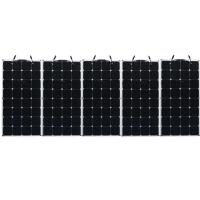 China Pet Eva Sunpower Flexible Solar Cells , Sunpower 250 Watt Solar Panel Portable factory