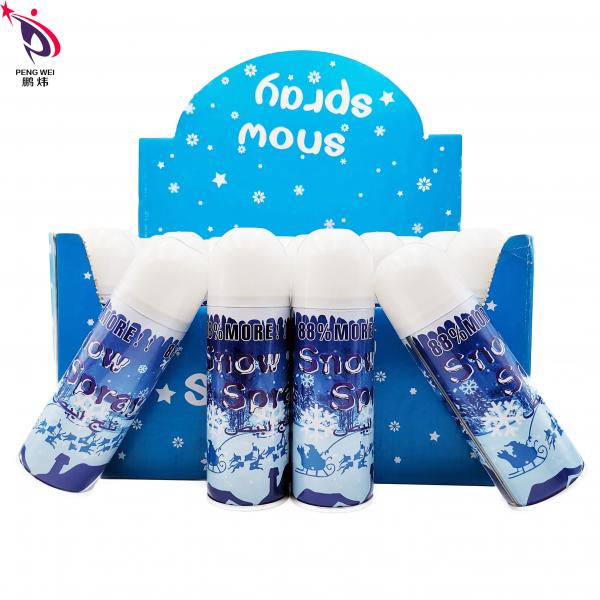 Quality Nonflammable Fake Snow Spray Paint Nontoxic Tasteless For Marriage for sale