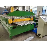 China Automatic Change Size IBR Metal Roofing Roll Forming Machine With Touch Screen factory