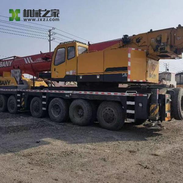 Quality Sany QY130 Mobile Second Hand Truck Cranes 130ton for sale