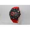 China Multifunction Red Silicone Strap Watches Sport Wrist Watch OEM factory
