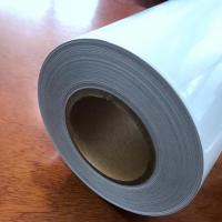 Quality Outdoor different thickness of PVC white solvent adhesive vinyl sticker roll for sale