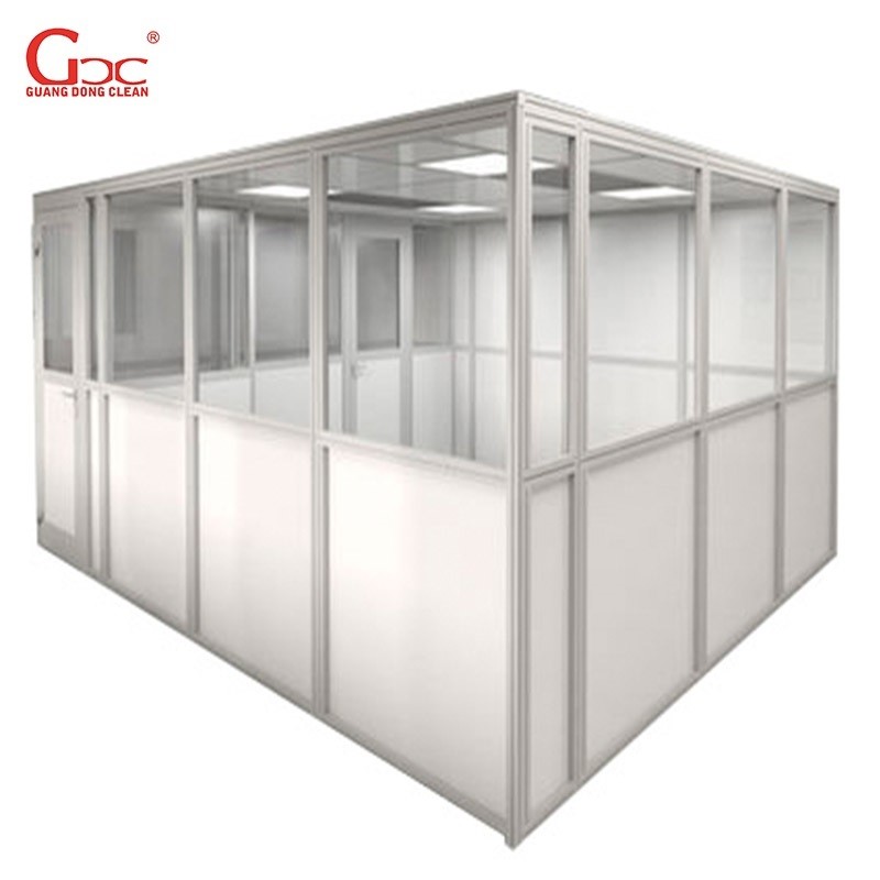China Aluminum Profile GMP Cleanroom , 0.45m/S Iso Class 8 Clean Room factory