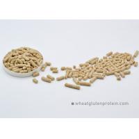 china Natural Wheat Gluten Pellet For Material of Fish and Prawn Feed