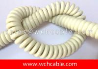 China UL21139 World Factory Manufactured Electrical Power Spring Spiral Cable 60C 300V factory