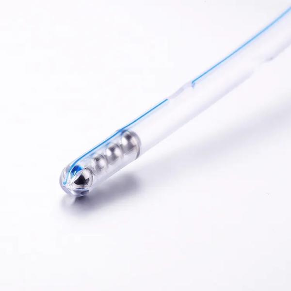 Quality Pvc Silicone Stomach Feeding Tube With Stainless Steel Ball RYLES Type for sale