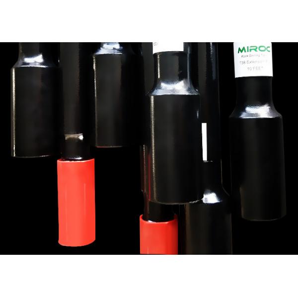 Quality T38 Threaded Rock Drill Rods Wear - Resistant With High Manganese Steel Material for sale