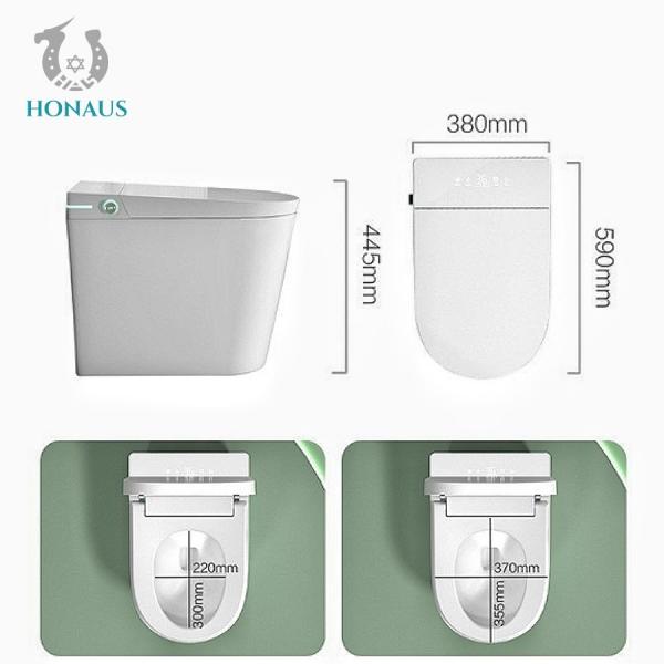 Quality Auto Sensor Smart Intelligent Toilet Multifunctional Electric Water Closet for sale