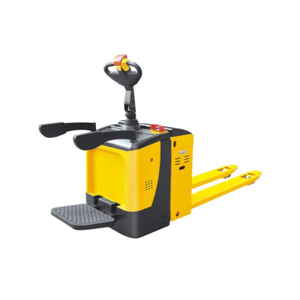 Quality Super Light Steering Electric Pallet Truck PU Tyres With Vertical Driving Motor for sale