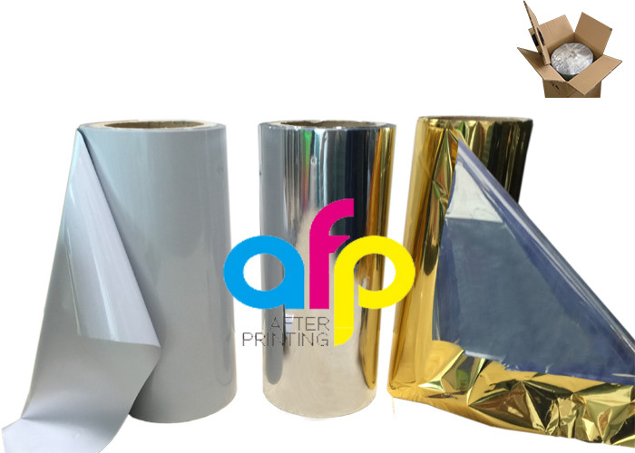 China Various Color Metalized Polyester Film For Lamination 180 - 1300mm Roll Width factory