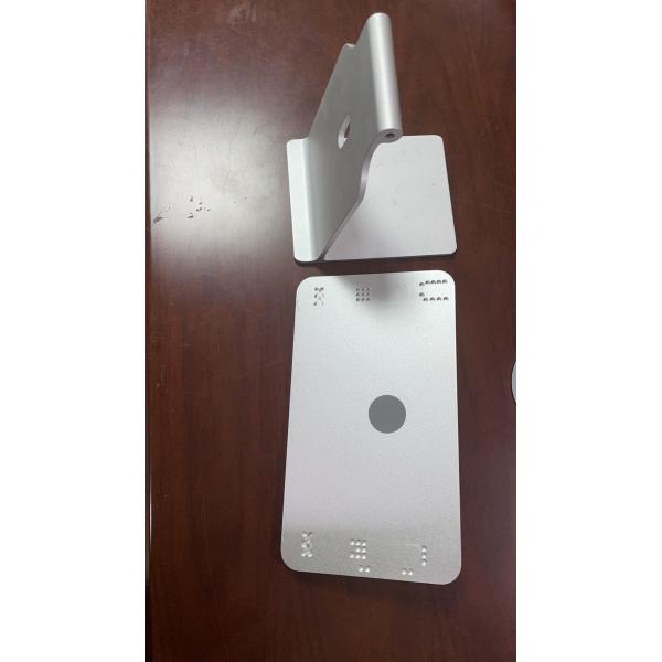 Quality OEM Custom Aluminum 360 Adjustable IPad Holder Stand and CNC Machining Process for sale
