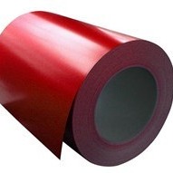 Quality Red Prepainted Galvalume Colour Coated / PPGL  Steel coil / Sheet Warehouses for sale