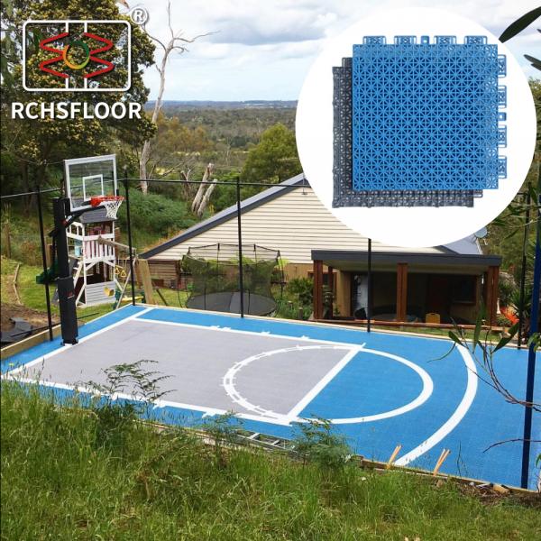 Quality 3x3 Volleyball Floor Backyard Court Tiles Weather Resistant for sale