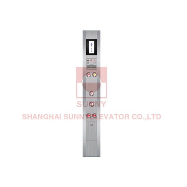 Quality Passanger Lift Round Button Elevator COP / Stainless Steel Control Panel Elevator Cop For Lift for sale