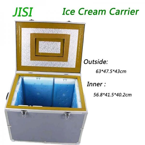 Quality VPU Thermal Insulated Ice Box Cooler For Ice Cream Long Last Frozen for sale