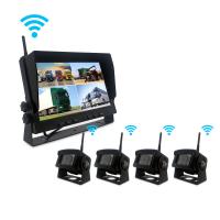 China IP67 4CH Wireless Backup Camera System For Trucks RV Trailer ISO And Android for sale