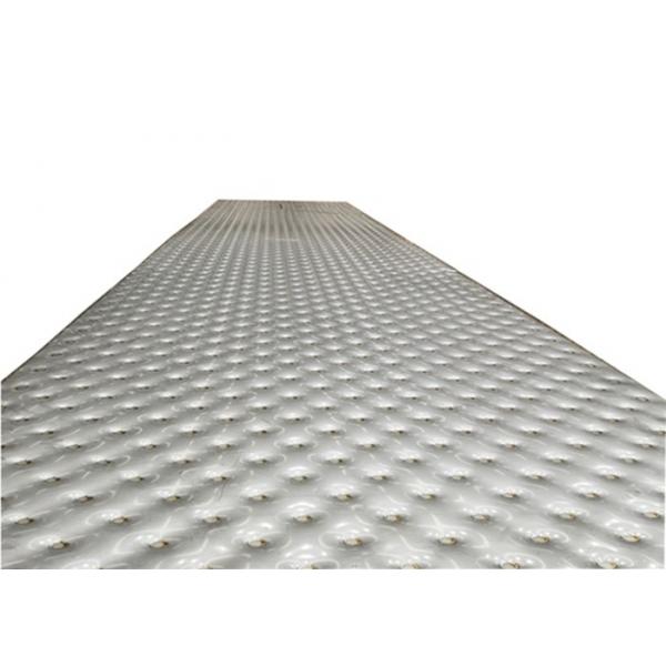 Quality Fully Welded Structure SS Dimple Plate Sheet For Refrigeration for sale