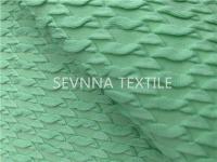 China Mint Green Texture Poly Yarn Recycled Swimwear Fabric Repreve Spandex factory
