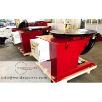 China 3T Welding Turn Table Tiltling Positioners , Control By Hand Box And Foot Pedal for sale