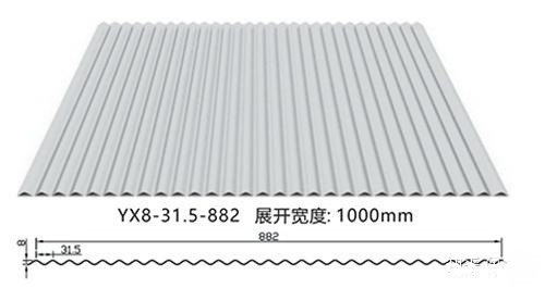 Quality SGCC/Sgch/Dx51d+Z Construction Metal Steel Plate Corrugated Prepainted for sale
