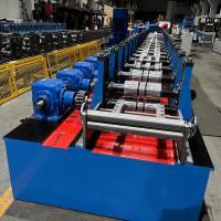 Buy cheap Galvanized Steel Pallet Racking Roll Forming Machine 90mm /105mm /120mm Storage from wholesalers