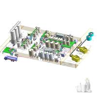 China UHT Milk Pasteurization 500LPH Dairy Processing Plant factory