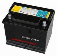 Buy cheap Sealed MF 12V 55AH Lead Acid Car Battery With Hydrometer DIN55MF from wholesalers