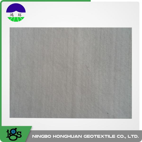 Quality White / Grey 100% Polyester Continuous Filament Nonwoven Geotextile Filter Fabric for sale
