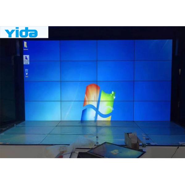 Quality 55 Inch LCD Video Wall 0.88mm Narrow Bezel 3x3 Indoor Meeting Room LG Display for sale