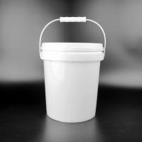 Quality 6L Capacity Round Plastic Bucket Polypropylene For Chemical Industry for sale
