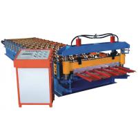 China CE 860 Metal Roof Roll Forming Machine Hydraulic Profile Cutting for sale