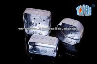 China TOPELE 54151 / 54161 / 54171 Galvanized Steel Box Octagonal Outlet Box Electrical Conduit Box factory