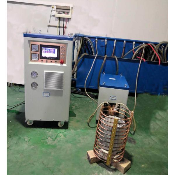 Quality 120KW Digital Water Cooled Induction Heating Machine For Forging Alum Rotor for sale