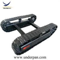 China Custom hydraulic 5-10 ton crawler track undercarriage system for drilling rig equipment factory