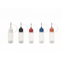China Various Colors Smoke Oil Bottle Sturdy PE Material With Steel Needle Cap for sale