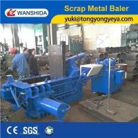 Quality 100 Ton Scrap Metal Baler Machine Thickness 2mm Metal Scrap Baling Press for sale