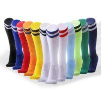 China 2021 Non-slip Football Socks for Outdoor Sports and Gym Thick Compression Stockings factory